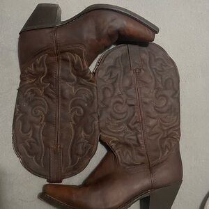 Laredo Women's Brown Leather Boots